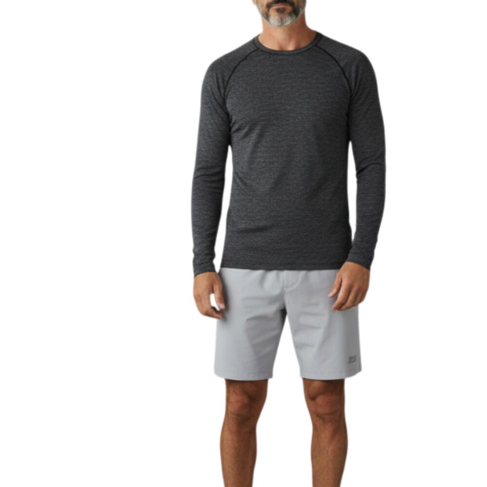 LULULEMON Metal Vent Tech LS Seamless Top-Shirt Sz L Gray Training Everyday